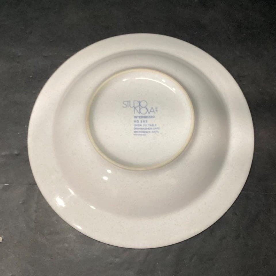 Studio Nova Intermezzo Salad Bowls, Set of 4, Vintage Stoneware, Tableware - Thumbnail 4