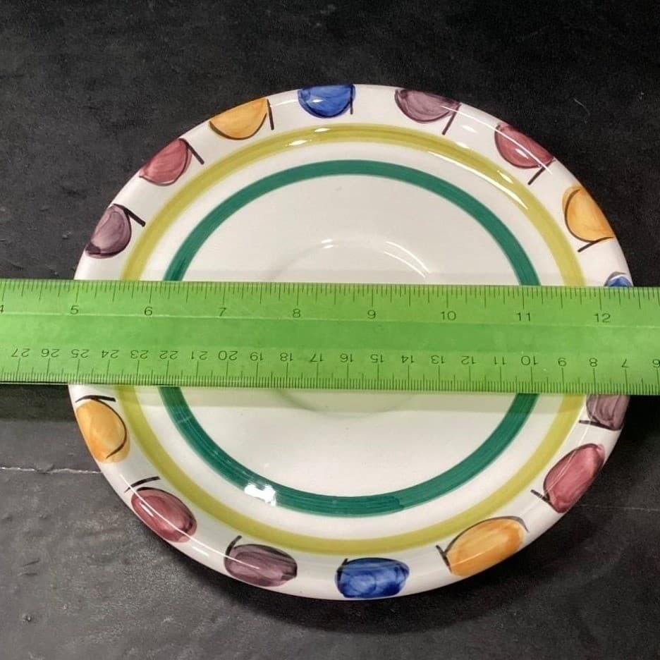 Mikasa Handcrafted Collection Salad Plates, Set of 4, Vtg Stoneware, Dinnerware - Thumbnail 10