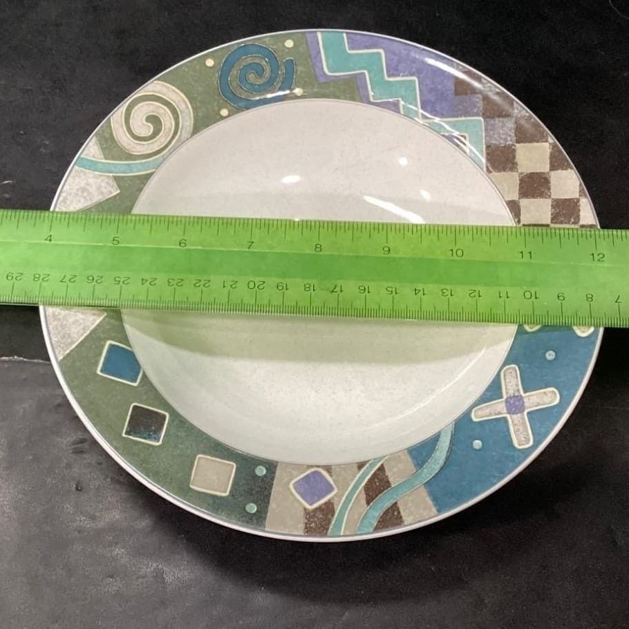 Studio Nova Intermezzo Salad Bowls, Set of 4, Vintage Stoneware, Tableware - Thumbnail 10