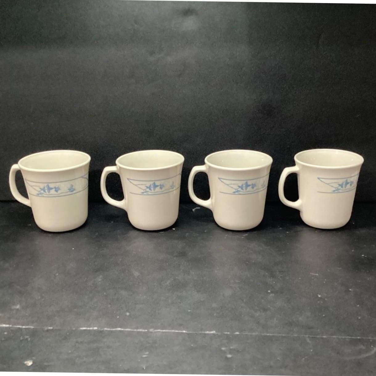 Corning Corelle First of Spring Coffee Cups, Set Of 4, Vintage Mugs, Drinkware - Thumbnail 5