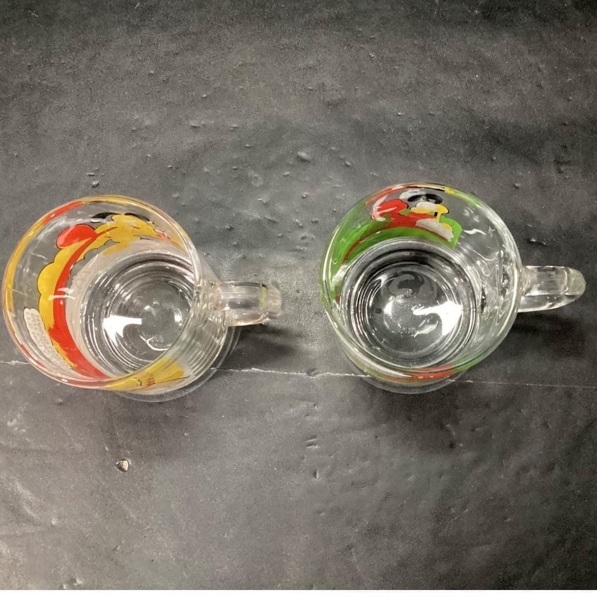 McDonalds Garfield Odie Cups, Set of 2, Vintage Jim Davis Glass Mugs, Drinkware - Thumbnail 7