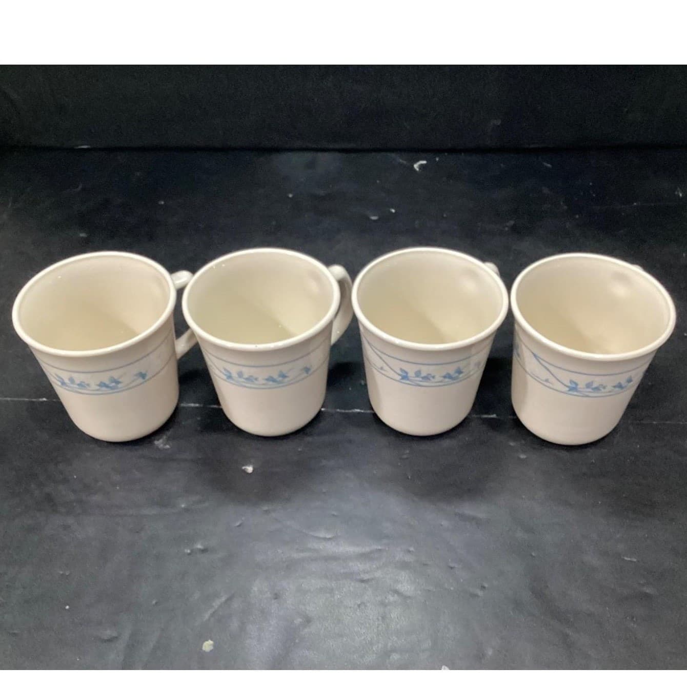 Corning Corelle First of Spring Coffee Cups, Set Of 4, Vintage Mugs, Drinkware - Thumbnail 7