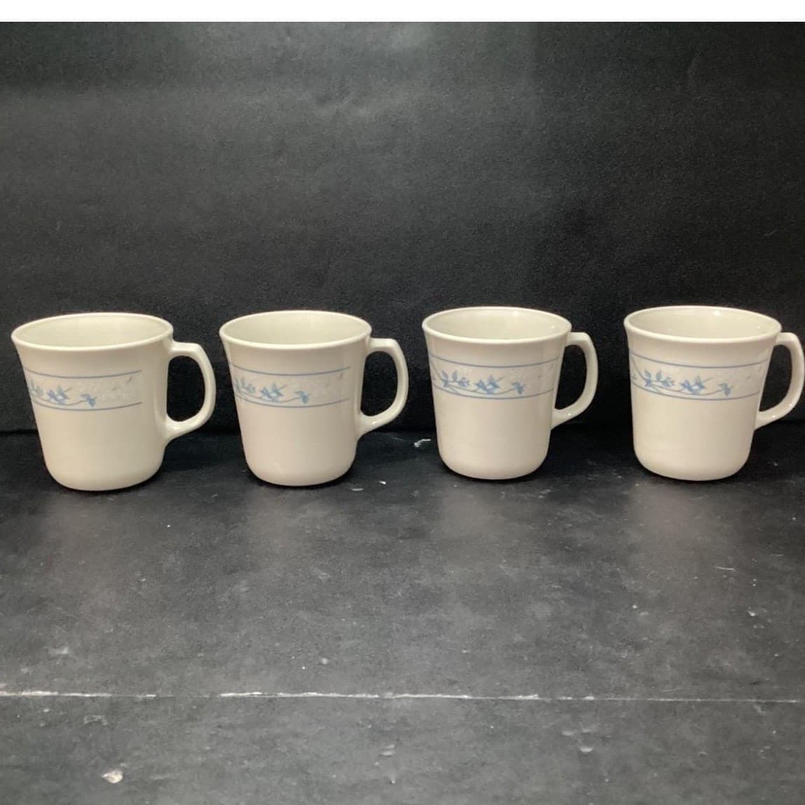 Corning Corelle First of Spring Coffee Cups, Set Of 4, Vintage Mugs, Drinkware - Thumbnail 2