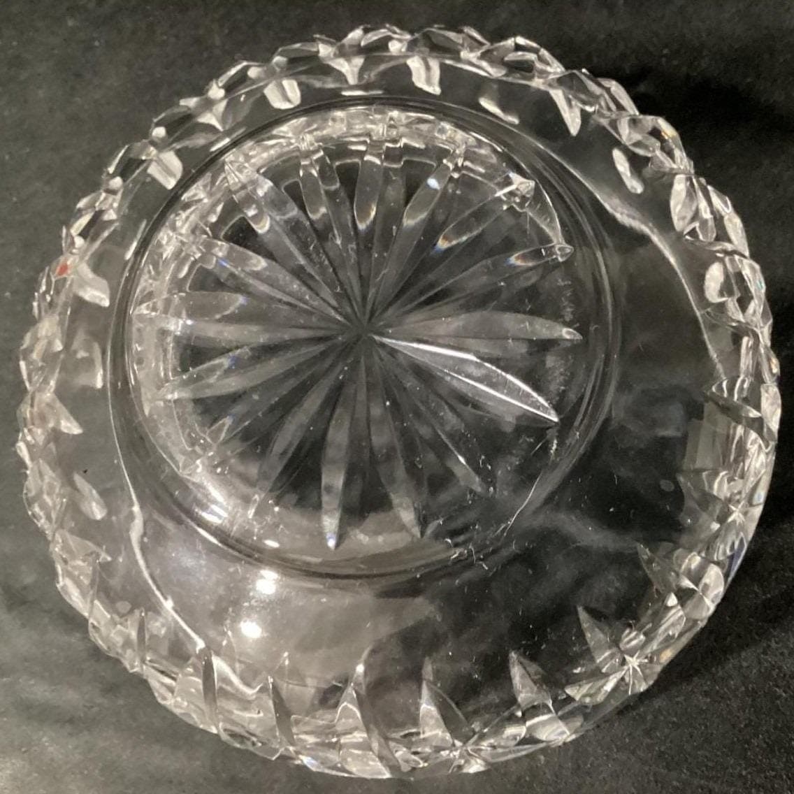 Waterford Lismore Small Bowl, Vintage Irish Crystal Candy Dish Replacement Decor - Thumbnail 6