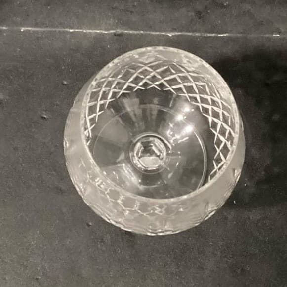 Cristal d'Arques Brandy Glass, Vintage French Lead Crystal Snifter, Replacement - Thumbnail 8