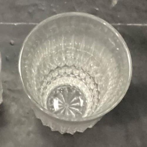 Trevi Italy Leaded Crystal Tumblers, Set Of 2, Vintage Heavy Glasses, Drinkware - Thumbnail 7