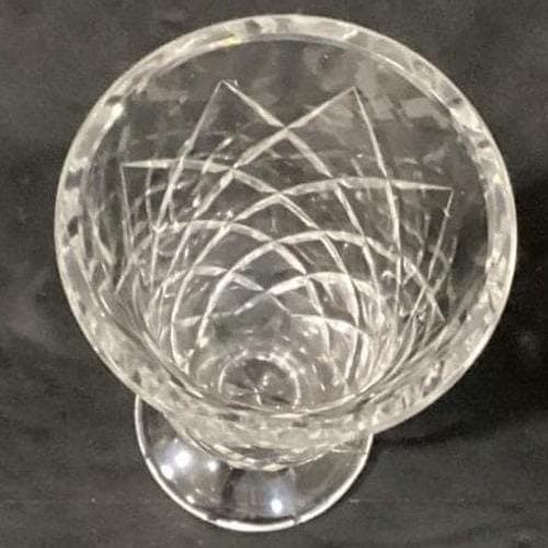 Waterford Kinsale Crystal Vase Diamond Cut 7" - Thumbnail 6