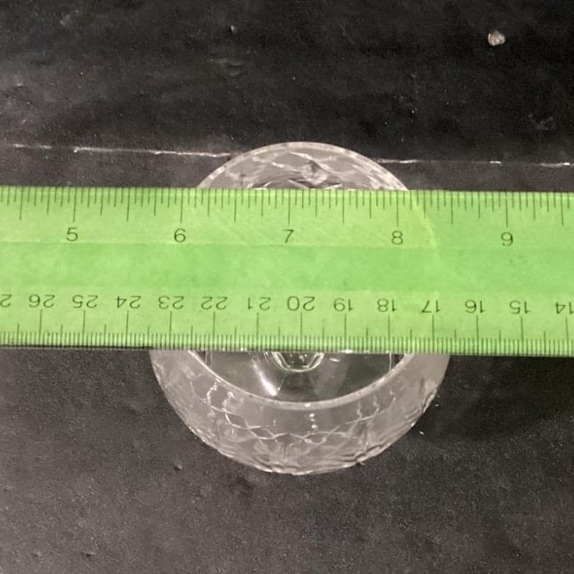 Cristal d'Arques Brandy Glass, Vintage French Lead Crystal Snifter, Replacement - Thumbnail 11