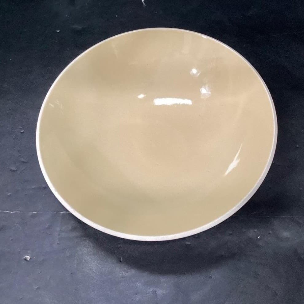 Sasaki Colorstone Wheat Serving Bowl, Vintage Vignelli Designs Inc. Centerpiece - Thumbnail 3