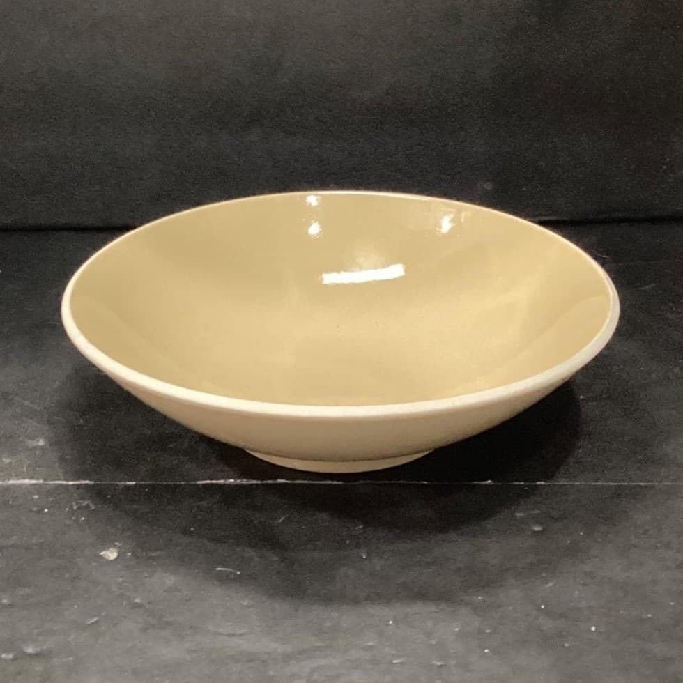 Sasaki Colorstone Wheat Serving Bowl, Vintage Vignelli Designs Inc. Centerpiece - Thumbnail 8