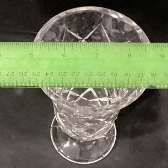Waterford Kinsale Crystal Vase Diamond Cut 7" - Thumbnail 3