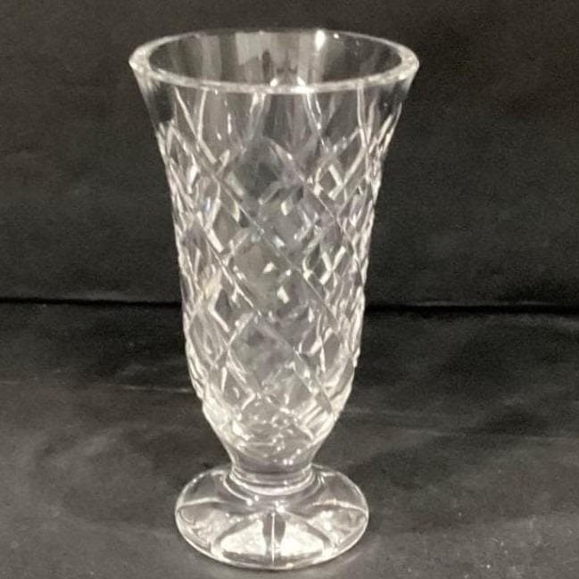 Waterford Kinsale Crystal Vase Diamond Cut 7" - Thumbnail 12