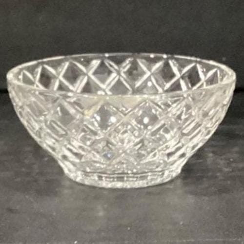 Lenox Crystal Diamond Cut Bowl, Vintage Clear Candy Dish Replacement Centerpiece - Thumbnail 8