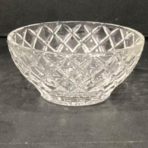 Lenox Crystal Diamond Cut Bowl, Vintage Clear Candy Dish Replacement Centerpiece - Thumbnail 9