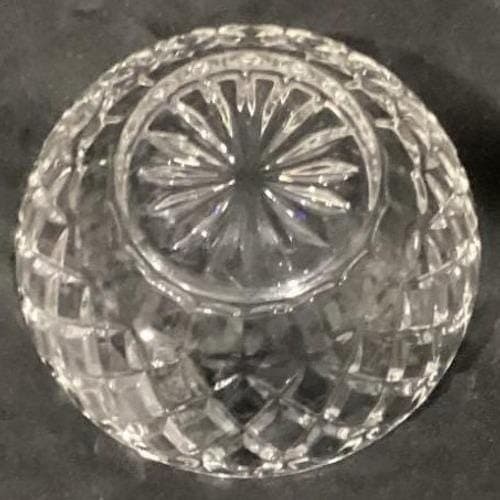 Lenox Crystal Diamond Cut Bowl, Vintage Clear Candy Dish Replacement Centerpiece - Thumbnail 4