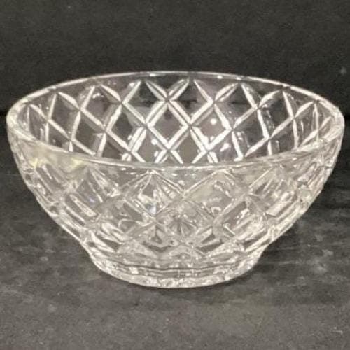Lenox Crystal Diamond Cut Bowl, Vintage Clear Candy Dish Replacement Centerpiece - Thumbnail 7