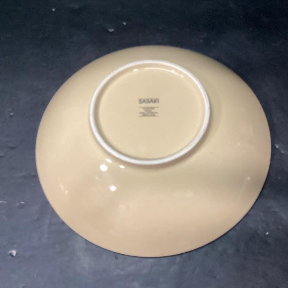 Sasaki Colorstone Wheat Serving Bowl, Vintage Vignelli Designs Inc. Centerpiece - Thumbnail 4