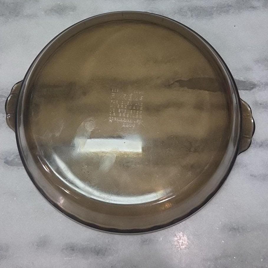 Pyrex Glass Pie Pan #229, Vintage Fluted Deep Dish Plate, Oven Safe Bakeware - Thumbnail 5