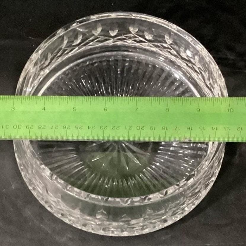 Waterford Lismore Serving Bowl, Vintage Irish Crystal Candy Dish, Centerpiece - Thumbnail 2