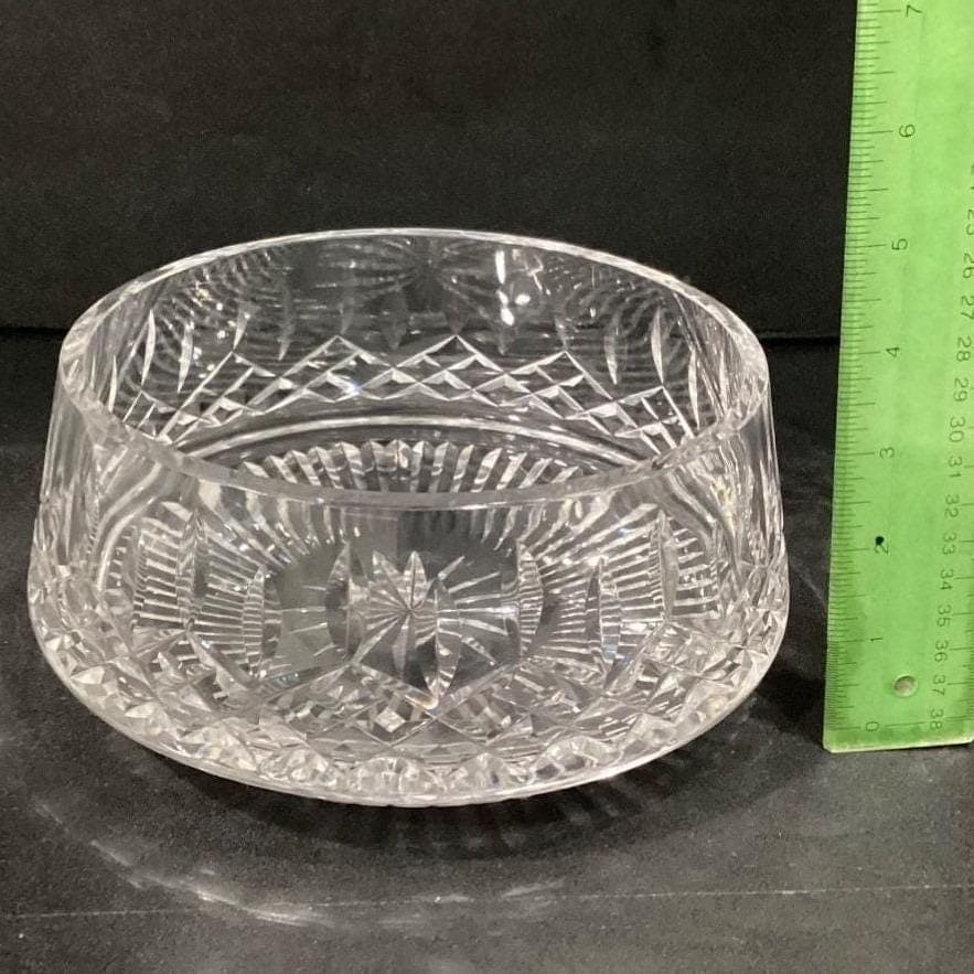 Waterford Lismore Serving Bowl, Vintage Irish Crystal Candy Dish, Centerpiece - Thumbnail 3