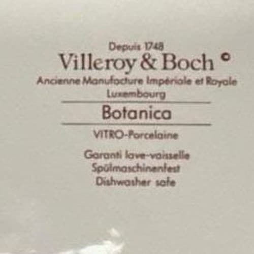 Villeroy & Boch Botanica Salad Plates, Set of 2, Thymus Pulegioides With Roots - Thumbnail 3