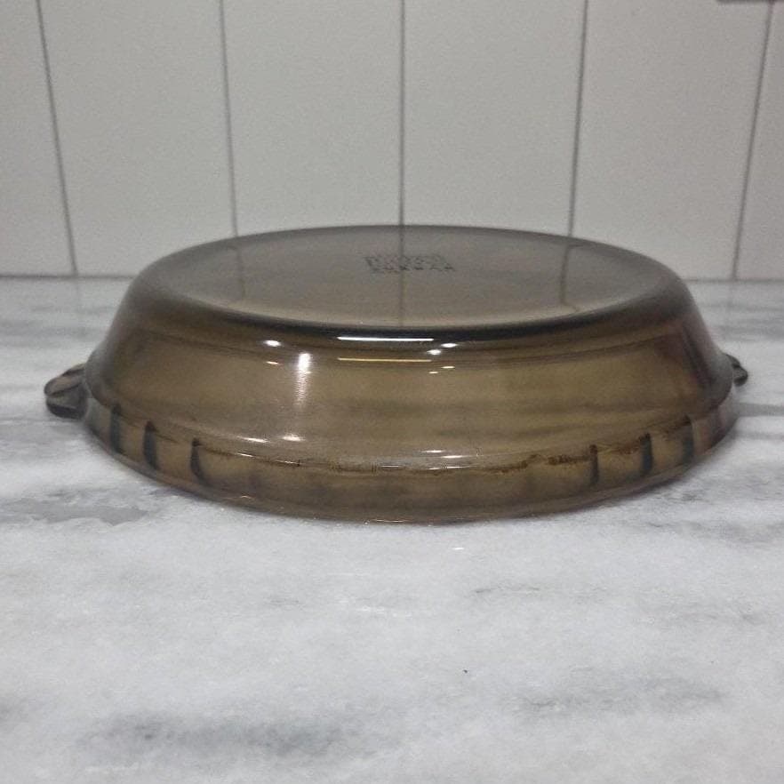 Pyrex Glass Pie Pan #229, Vintage Fluted Deep Dish Plate, Oven Safe Bakeware - Thumbnail 10