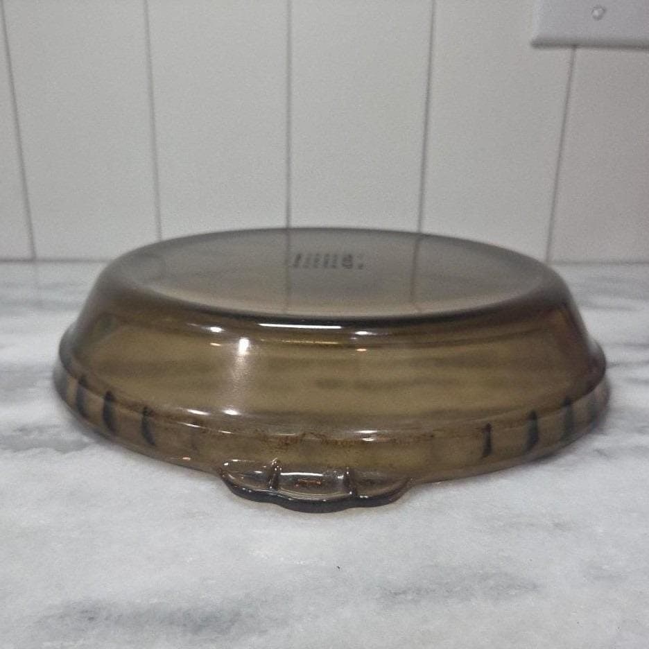 Pyrex Glass Pie Pan #229, Vintage Fluted Deep Dish Plate, Oven Safe Bakeware - Thumbnail 9
