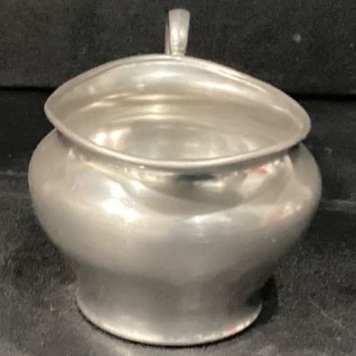 Brewster Pewter 4503 Tea Pot, Creamer And Sugar Bowl Vintage - Thumbnail 18