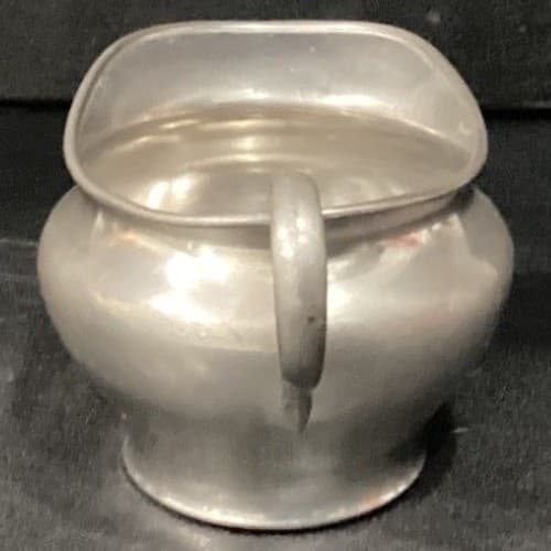 Brewster Pewter 4503 Tea Pot, Creamer And Sugar Bowl Vintage - Thumbnail 20
