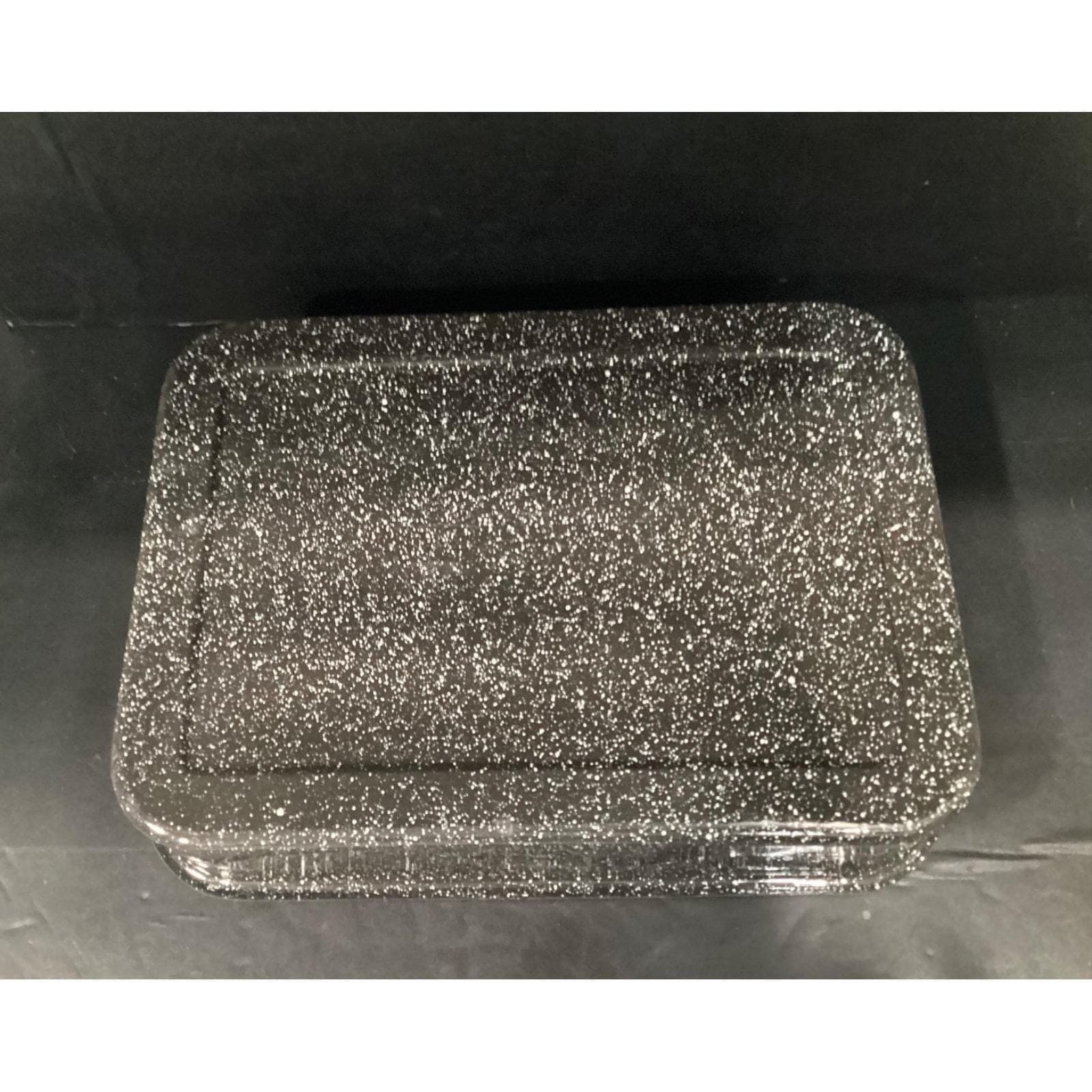 Granite Style Rectangular Enamal Roasting Pan - Thumbnail 5