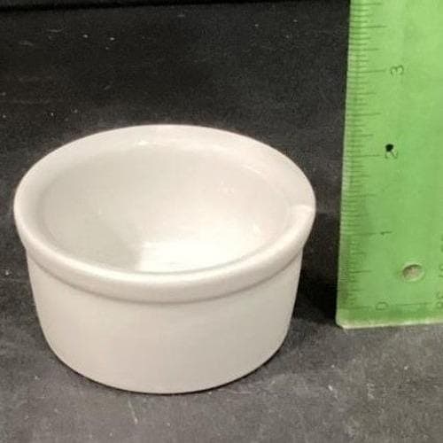 Tuxton White Ceramic Ramekins Set Of 2 Vintage - Thumbnail 3
