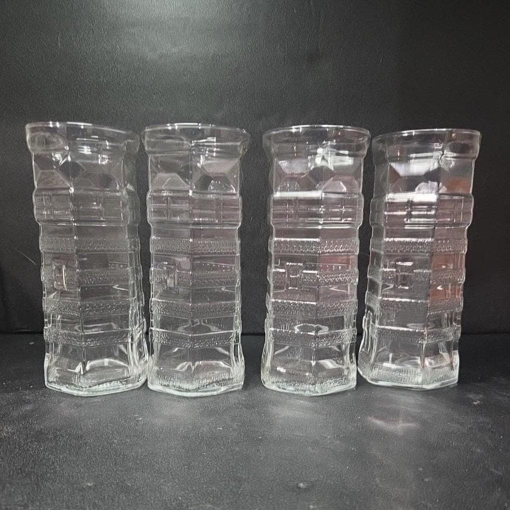 Red Lobster Lighthouse Glass Tumblers, Set of 4, Libbey Glassware, Tableware - Thumbnail 5