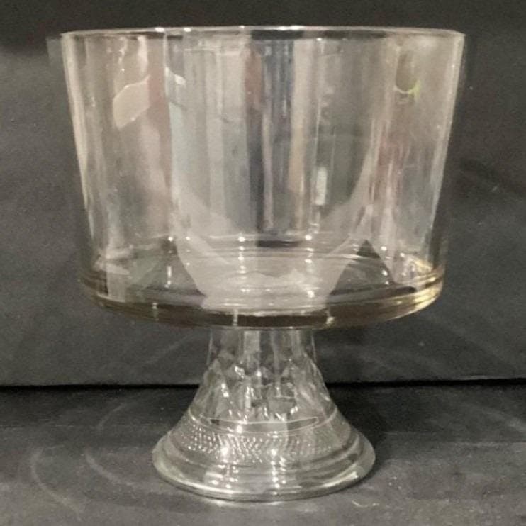 Anchor Hocking Wexford Trifle Bowl Dessert Vintage - Thumbnail 7