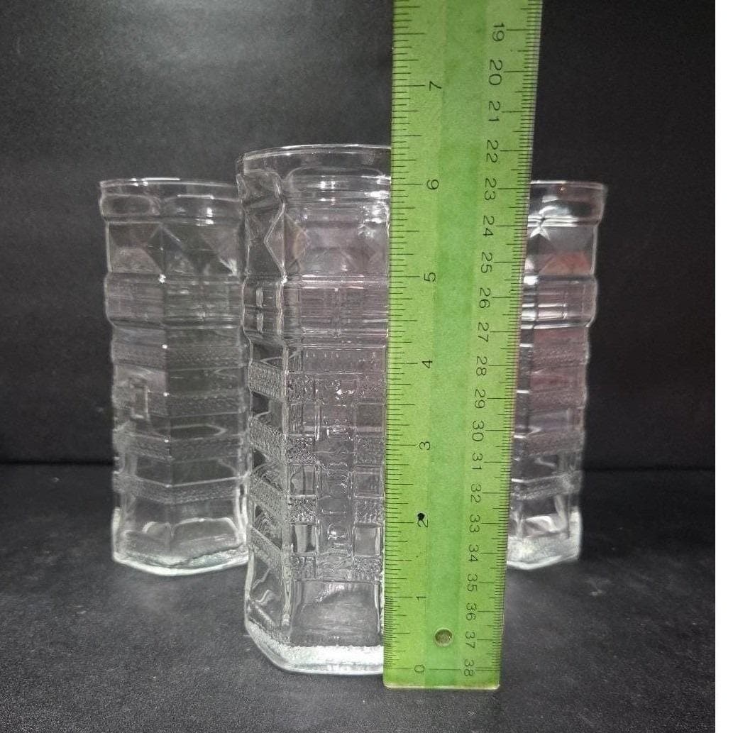 Red Lobster Lighthouse Glass Tumblers, Set of 4, Libbey Glassware, Tableware - Thumbnail 9