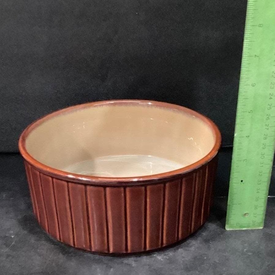 Sango Nova Brown Casserole Dish #4933, No Lid, Oven Proof Ceramic Bakeware - Thumbnail 8