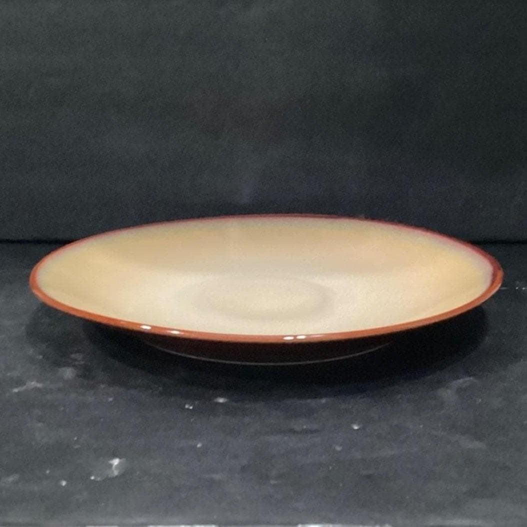 Sango Nova Brown Chop Plate #4933, Vintage Stoneware Serving Platter, Serveware - Thumbnail 4