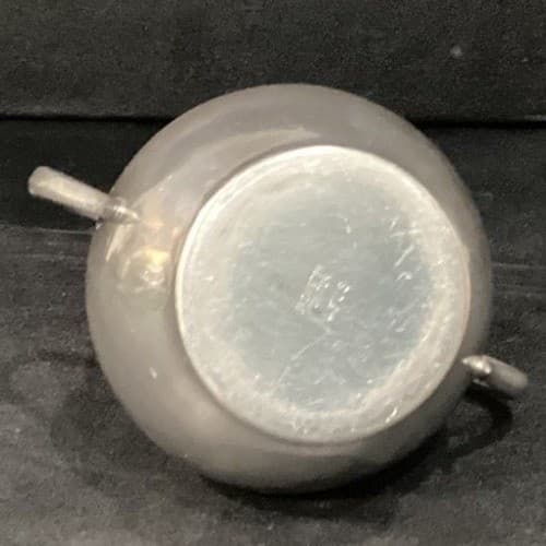 Brewster Pewter 4503 Tea Pot, Creamer And Sugar Bowl Vintage - Thumbnail 9