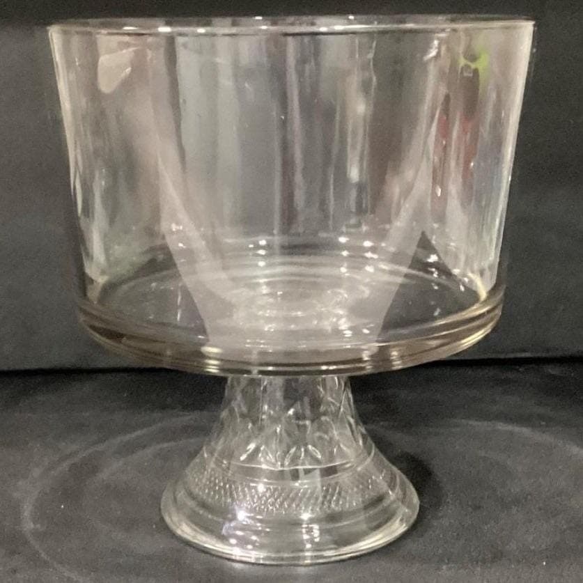 Anchor Hocking Wexford Trifle Bowl Dessert Vintage - Thumbnail 11
