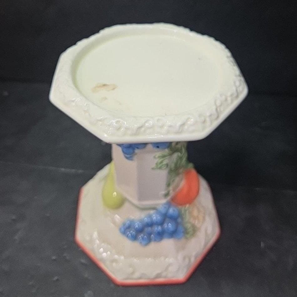 Avon Sweet Country Harvest Candleholder Pillar Candle Holder, Cottagecore Rustic - Thumbnail 6