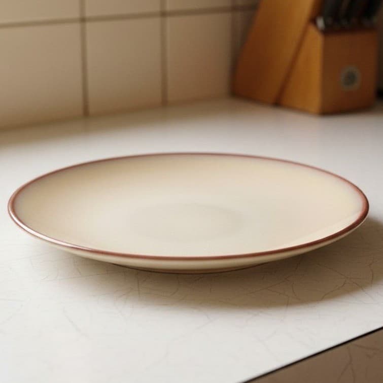 Sango Nova Brown Chop Plate #4933, Vintage Stoneware Serving Platter, Serveware