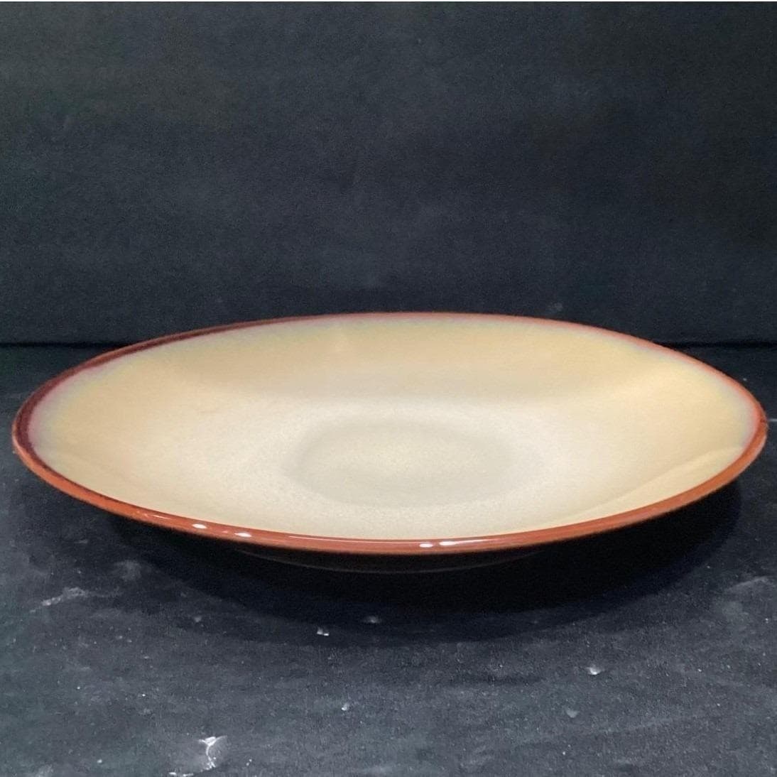 Sango Nova Brown Chop Plate #4933, Vintage Stoneware Serving Platter, Serveware - Thumbnail 9