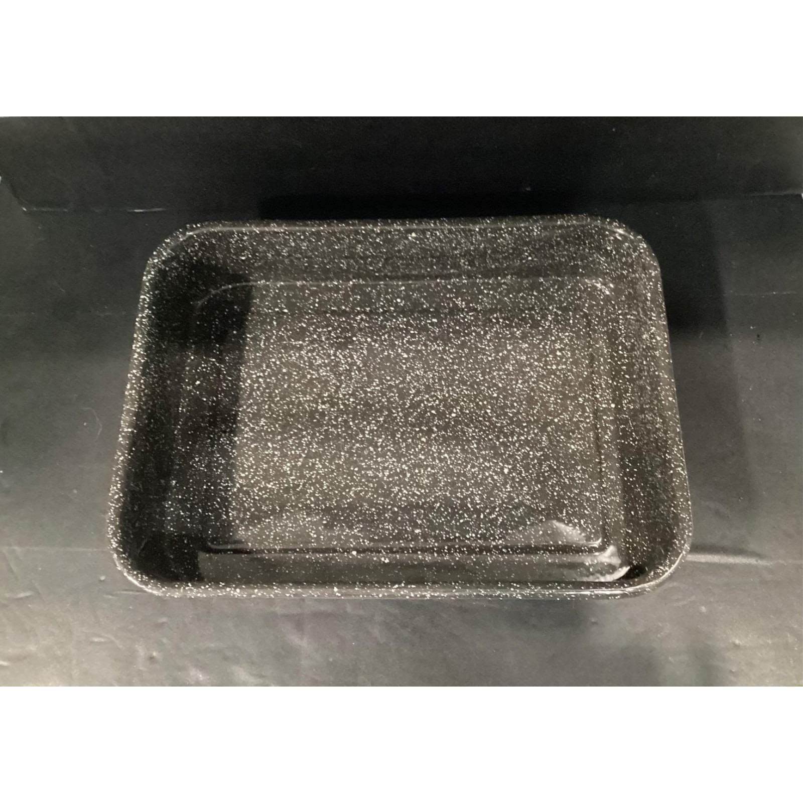Granite Style Rectangular Enamal Roasting Pan - Thumbnail 6