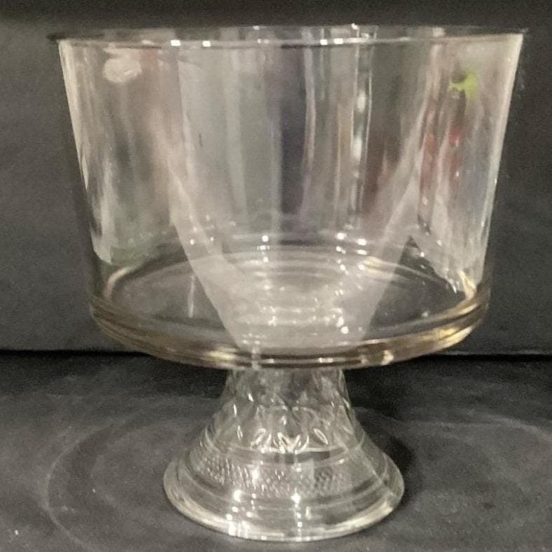 Anchor Hocking Wexford Trifle Bowl Dessert Vintage - Thumbnail 10