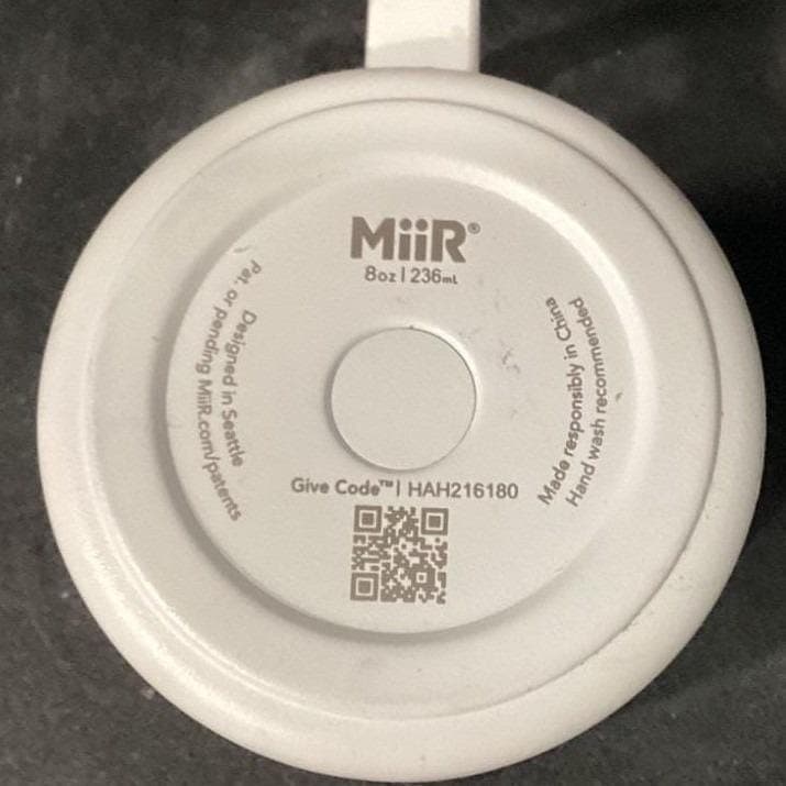 MiiR White Insulated Camp Mug, Stainless Steel Coffee Cup, Lidded Drinkware - Thumbnail 6