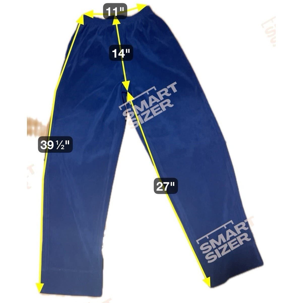 Allison Daley Royal Blue Elastic Waist Straight Leg Pants, Women's Size 8 - Thumbnail 2