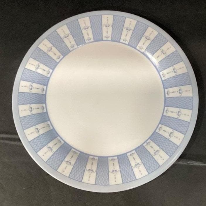 Martha Stewart Everyday Garden Trellis Dinner Plates, Set of 2, White Stoneware - Thumbnail 5