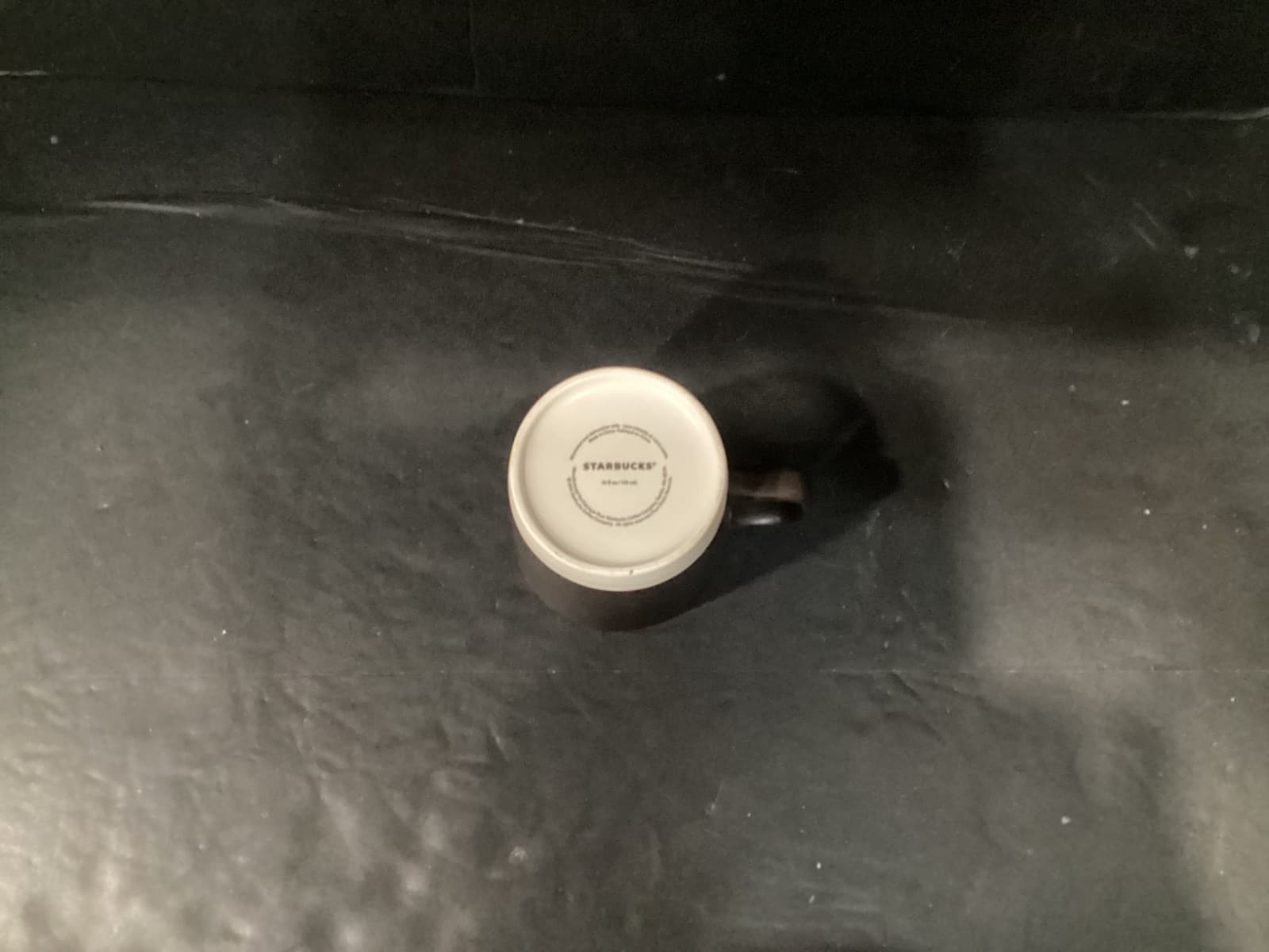 Starbucks Matte Black & White Stoneware Mugs 14oz - 2018 Release - Thumbnail 3