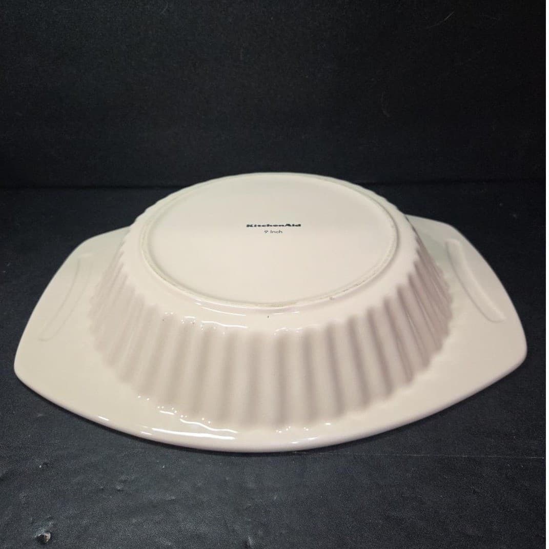KitchenAid Stoneware Pie Dish, Handled Casserole Pan, Replacement Baking Mold - Thumbnail 11