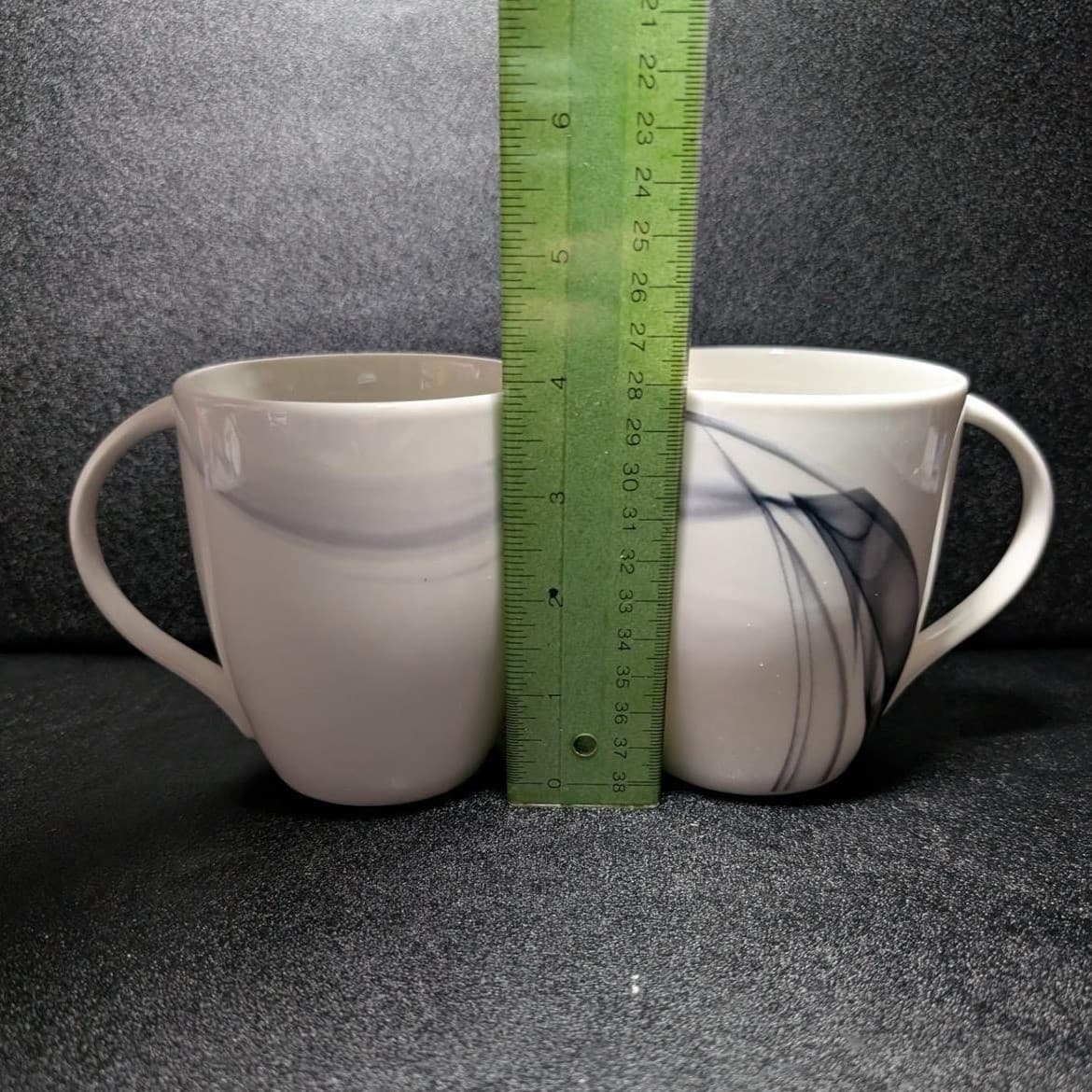 Mikasa Kya Smoke Coffee Cups, Set of 2, Modern Stoneware Replacement Drinkware - Thumbnail 9