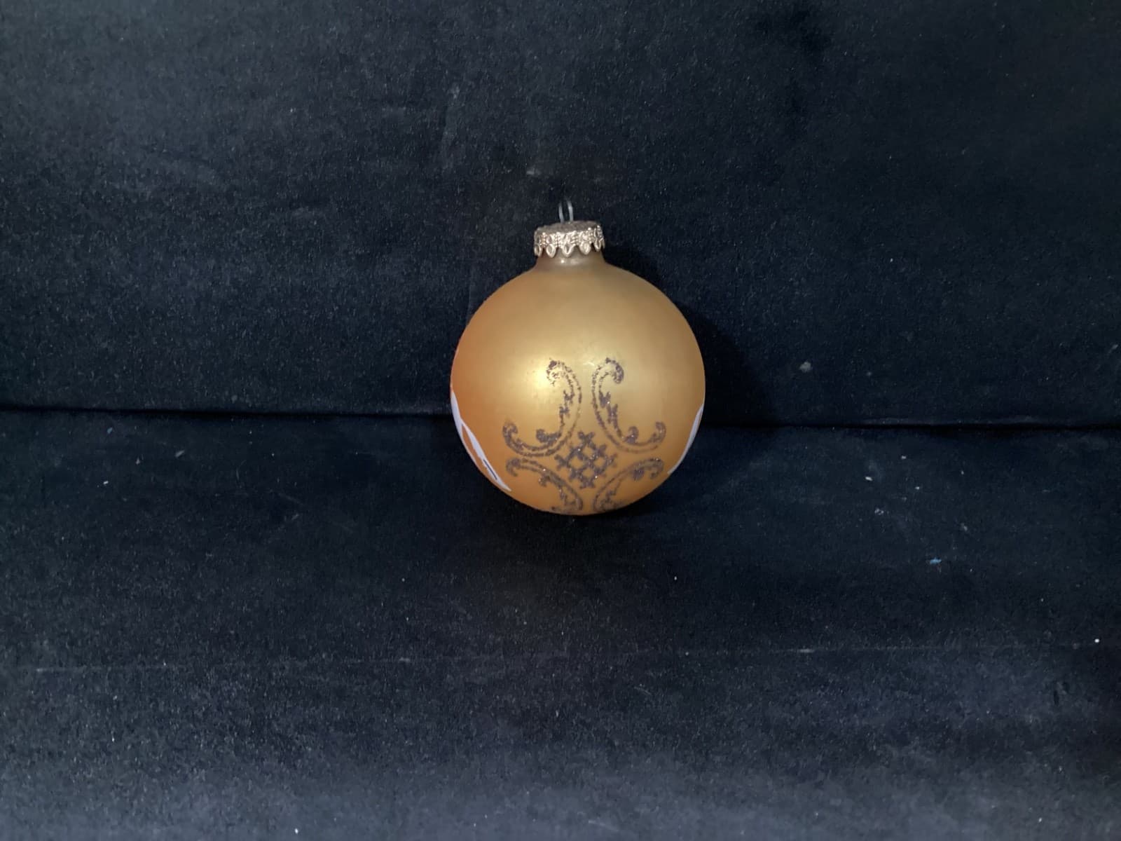 Christmas Horse Dressage Blown Glass Ball Ornament Hand Painted Austria - Thumbnail 3